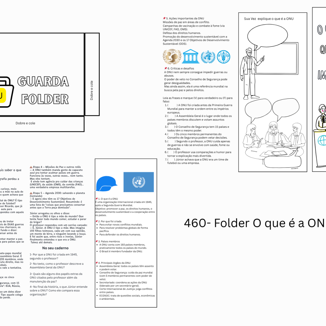460- Folder o que é a ONU