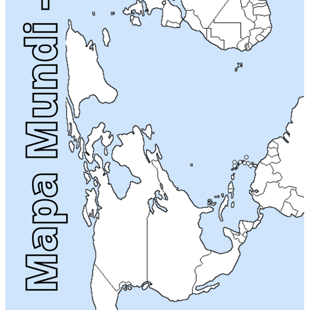 327- Poster Mapa mundi para colorir em 4 folhas e  9 folhas  para imprimir