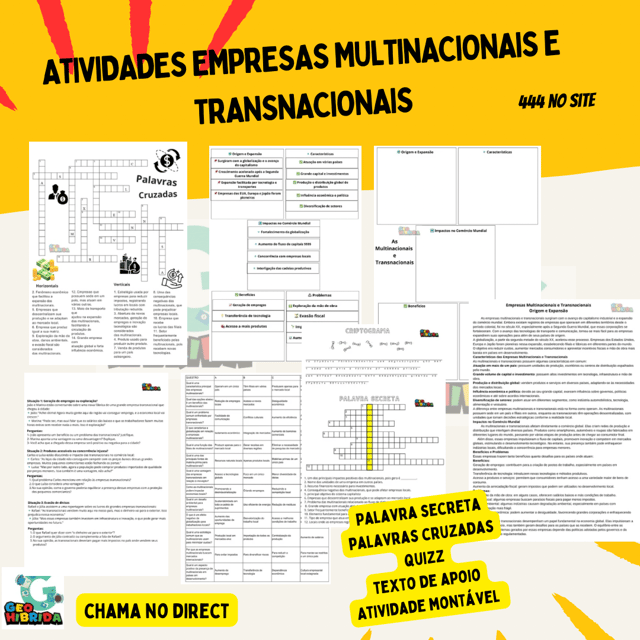444-Atividades multinacionais e transnacionais