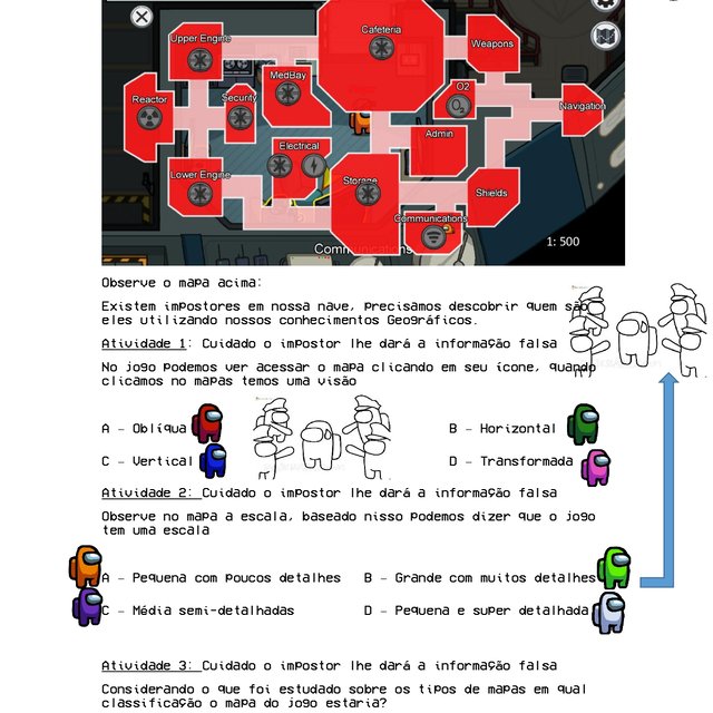 032-ATIVIDADE DE ESCALA SOBRE AMONG US