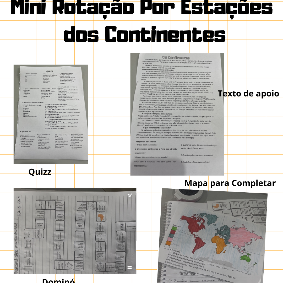 496- Mini rotação por estações dos continentes
