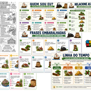 Recorte os cards cole no seu caderno e reescreva as frases